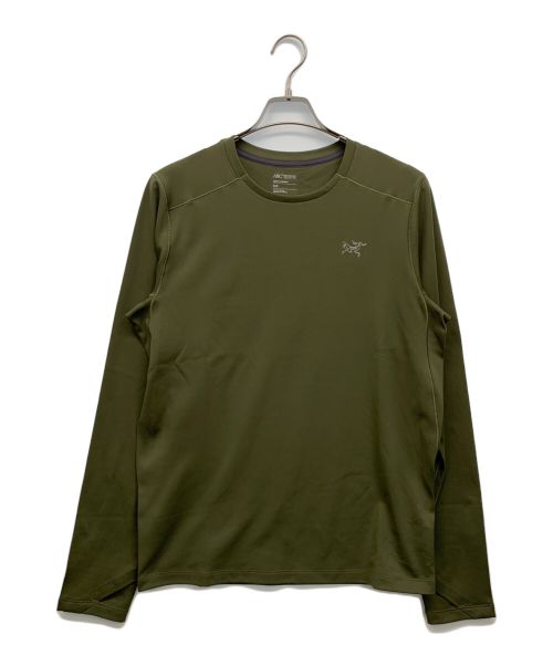 ARC'TERYX（アークテリクス）ARC'TERYX (アークテリクス) 長袖カットソー オリーブ サイズ:Sの古着・服飾アイテム