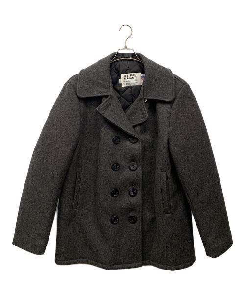 Schott（ショット）Schott (ショット) ウールコート グレー サイズ:42の古着・服飾アイテム