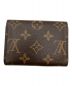 LOUIS VUITTON (ルイ ヴィトン) コインケース ブラウン×ピンク：13000円