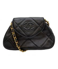 CHANEL（シャネル）の古着「チェーンショルダーバッグ」｜ブラック