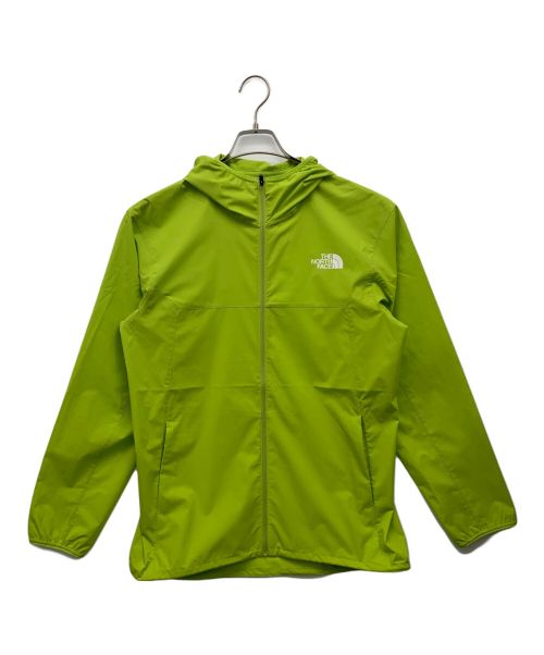 THE NORTH FACE（ザ ノース フェイス）THE NORTH FACE (ザ ノース フェイス) エニータイムウインドフーディ ライトグリーン サイズ:Mの古着・服飾アイテム