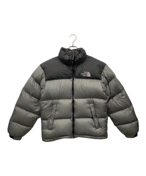 THE NORTH FACE（ザ ノース フェイス）THE NORTH FACE (ザ ノース フェイス) ダウンジャケット グレー×ブラック サイズ:Mの古着・服飾アイテム