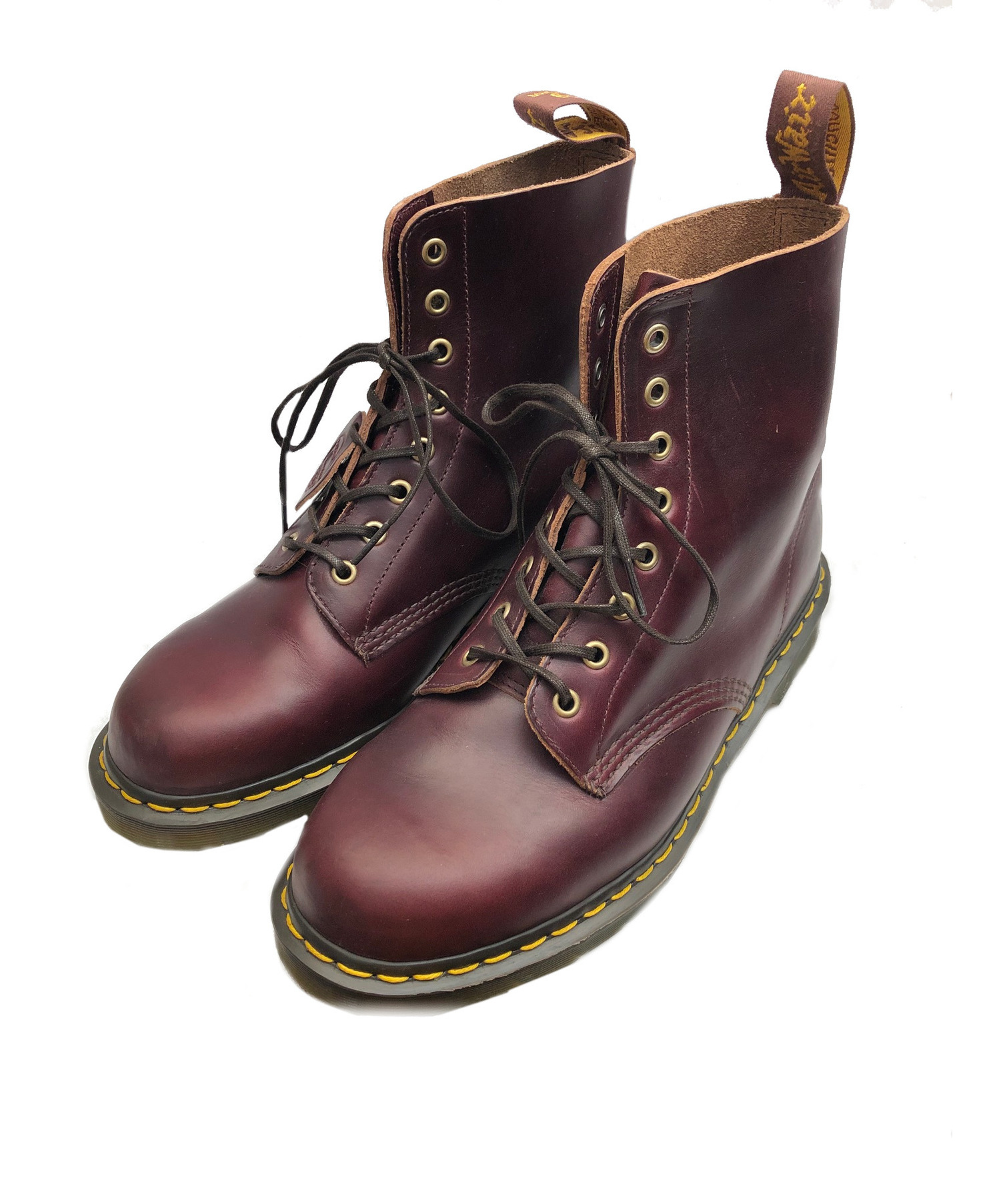 中古 古着通販 Dr Martens ドクターマーチン 8ホールブーツ バーガンディー サイズ Uk9 1460 Pascal 上代 48 000 税 Horween Chrome Ex ブランド 古着通販 トレファク公式 Trefac Fashion