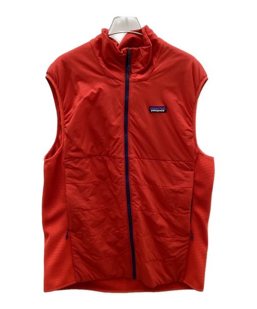 Patagonia（パタゴニア）Patagonia (パタゴニア) ナノエア・ライト・ハイブリッド・ベスト レッド サイズ:XLの古着・服飾アイテム