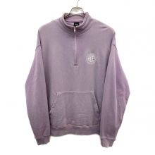 HUF（ハフ）の古着「ハーフジップスウェット」｜バイオレット