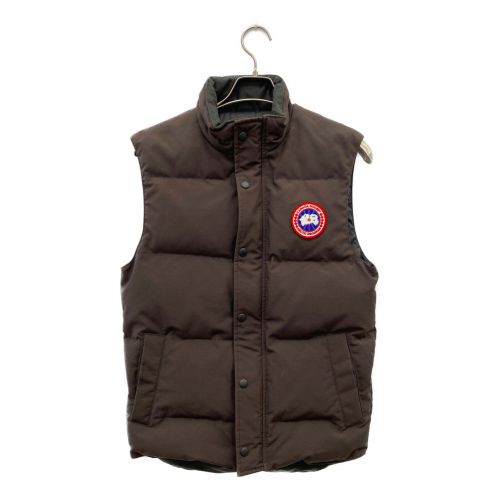 中古・古着通販】CANADA GOOSE (カナダグース) ダウンベスト ブラウン