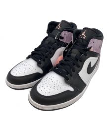 NIKE（ナイキ）の古着「Air Jordan 1 Mid SE "Tie Dye"（エアジョーダン1 ミッド SE "タイダイ"）」｜ブラック×パープル