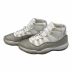 NIKE (ナイキ) AIR JORDAN 11 WMNS METALLIC SILVER ホワイト×グレー サイズ:28：15000円