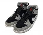 NIKEナイキ）の古着「AIR JORDAN 1 MID SE ELEPHANT TOE」｜グレー×ブラック