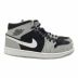 中古・古着 NIKE (ナイキ) AIR JORDAN 1 MID SE ELEPHANT TOE グレー×ブラック サイズ:27.5：20800円