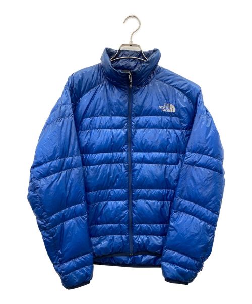 THE NORTH FACE（ザ ノース フェイス）THE NORTH FACE (ザ ノース フェイス) ライトヒートダウンジャケット ブルー サイズ:Lの古着・服飾アイテム