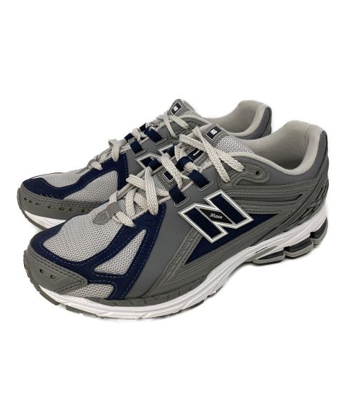 NEW BALANCE（ニューバランス）NEW BALANCE (ニューバランス) スニーカー グレー×ネイビー サイズ:27.5㎝の古着・服飾アイテム