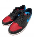 NIKEナイキ）の古着「AIR JORDAN 1 RETRO LOW OG」｜レッド×ブルー×ブラック