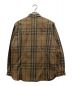 BURBERRY LONDON (バーバリー ロンドン) 長袖シャツ ブラウン サイズ:XL：7800円