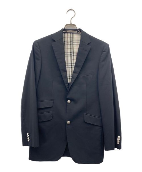 BURBERRY BLACK LABEL（バーバリーブラックレーベル）BURBERRY BLACK LABEL (バーバリーブラックレーベル) テーラードジャケット ブラック サイズ:Lの古着・服飾アイテム