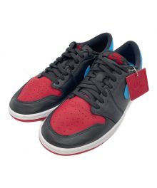 NIKE（ナイキ）の古着「WMNS AIR JORDAN 1 RETRO LOW OG（ウィメンズ エアジョーダン 1 レトロ ロー オリジナル）」｜ブラック×レッド×ブルー