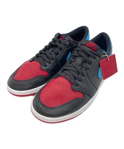 NIKE（ナイキ）NIKE (ナイキ) WMNS AIR JORDAN 1 RETRO LOW OG（ウィメンズ エアジョーダン 1 レトロ ロー オリジナル） ブラック×レッド×ブルー サイズ:29㎝の古着・服飾アイテム