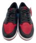 中古・古着 NIKE (ナイキ) WMNS AIR JORDAN 1 RETRO LOW OG（ウィメンズ エアジョーダン 1 レトロ ロー オリジナル） ブラック×レッド×ブルー サイズ:29㎝：14000円