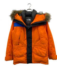 THE NORTH FACE（ザ ノース フェイス）の古着「ダウンジャケット」｜オレンジ