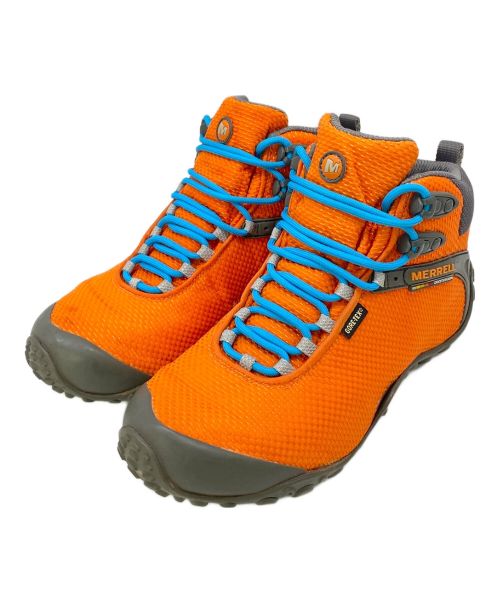 MERRELL（メレル）MERRELL (メレル) トレッキングシューズ オレンジ×グレー サイズ:US8・UK7.5の古着・服飾アイテム