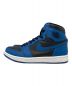 NIKE (ナイキ) AIR JORDAN1  ブルー×ブラック サイズ:25cm：10800円