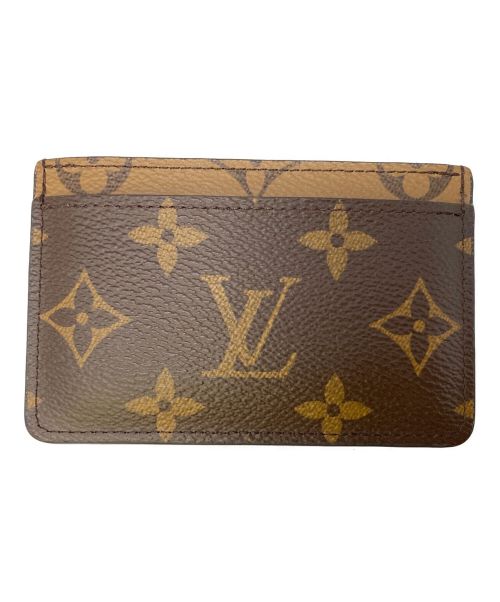 LOUIS VUITTON（ルイ ヴィトン）LOUIS VUITTON (ルイ ヴィトン) カードケース ブラウンの古着・服飾アイテム