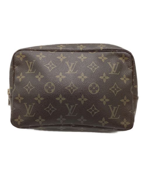 LOUIS VUITTON（ルイ ヴィトン）LOUIS VUITTON (ルイ ヴィトン) コスメポーチ/トゥルーストワレット28 ブラウンの古着・服飾アイテム