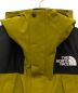 中古・古着 THE NORTH FACE (ザ ノース フェイス) マウンテンジャケット イエロー×ブラック サイズ:S 未使用品：30000円