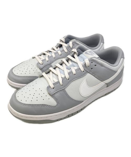 NIKE（ナイキ）NIKE (ナイキ) DUNK LOW グレー×ホワイト サイズ:30㎝の古着・服飾アイテム