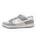 NIKE (ナイキ) DUNK LOW グレー×ホワイト サイズ:30㎝：7800円