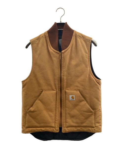 CarHartt（カーハート）CarHartt (カーハート) ダックベスト カーキ サイズ:Sの古着・服飾アイテム