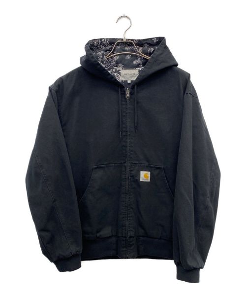 Carhartt WIP（カーハート ワークインプログレス）CARHARTT WIP (カーハート) バンダナアクティブジャケット ブラック サイズ:Lの古着・服飾アイテム