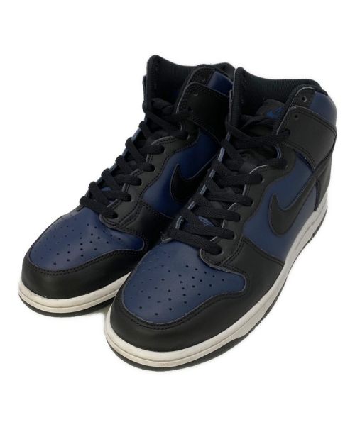 NIKE（ナイキ）NIKE (ナイキ) FRAGMENT DESIGN (フラグメントデザイン) ハイカットスニーカー ネイビー×ブラック サイズ:28.5cmの古着・服飾アイテム