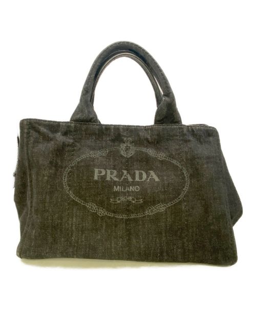 PRADA（プラダ）PRADA (プラダ) ハンドバッグ ブラックの古着・服飾アイテム