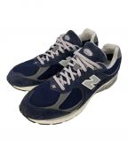 NEW BALANCEニューバランス）の古着「ローカットスニーカー」｜ネイビー×グレー