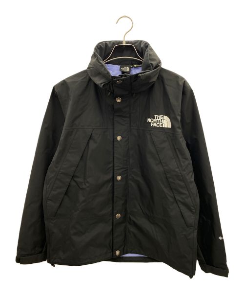 THE NORTH FACE（ザ ノース フェイス）THE NORTH FACE (ザ ノース フェイス) マウンテンレインテックスジャケット ブラック×ブルー サイズ:Sの古着・服飾アイテム