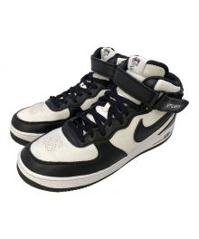 NIKE×stussy（ナイキ×ステューシー）の古着「AIR FORCE 1 07 MID SP」｜ブラック×ホワイト