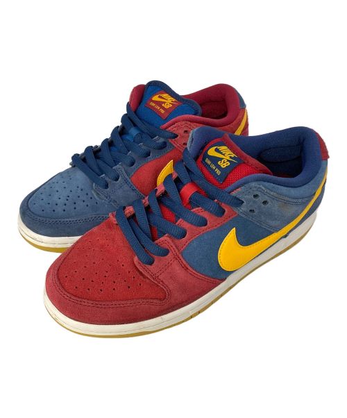 NIKE SB（ナイキエスビー）NIKE SB (ナイキエスビー) DUNK LOW PRO  レッド×ブルー サイズ:25.5㎝の古着・服飾アイテム