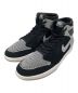 NIKE（ナイキ）の古着「AIR JORDAN1 RETRO HI FLYKNIT」｜ブラック×グレー