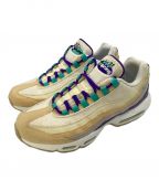 NIKEナイキ）の古着「AIR MAX95」｜ホワイト×パープル