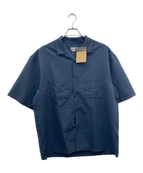 THE NORTH FACE（ザ ノース フェイス）THE NORTH FACE (ザ ノース フェイス) シアーサッカーャツ ネイビー サイズ:XL 未使用品の古着・服飾アイテム