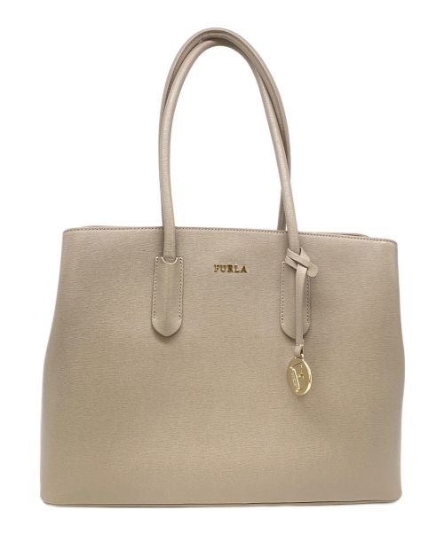 FURLA（フルラ）FURLA (フルラ) トートバッグ グレーの古着・服飾アイテム