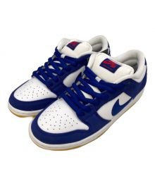 NIKE SB（ナイキエスビー）の古着「DUNK LOW PRO PRM LOS ANGELES DODGERS」｜ホワイト×ブルー