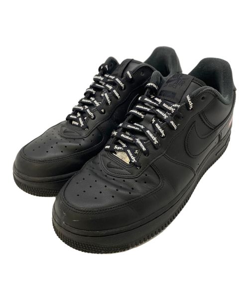 NIKE（ナイキ）NIKE (ナイキ) SUPREME (シュプリーム) Air Force 1 Low ブラック サイズ:27㎝の古着・服飾アイテム