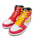 NIKEナイキ）の古着「AIR JORDAN1 RETRO HIGH OG」｜レッド×ホワイト×イエロー