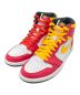 NIKE（ナイキ）の古着「AIR JORDAN1 RETRO HIGH OG」｜レッド×ホワイト×イエロー