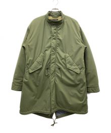 BEAMS PLUS×KOMATSU（ビームスプラス×コマツ）の古着「M-65ダウンモッズコート」｜グリーン