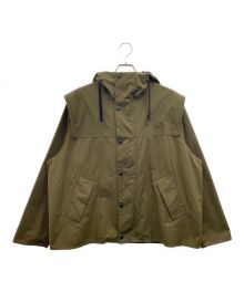 Barbour（バブアー）の古着「フーデッドジャケット」｜オリーブ