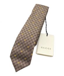 GUCCI（グッチ）の古着「シルクネクタイ」｜ブラウン