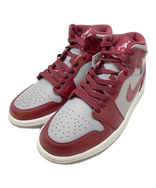 NIKE（ナイキ）NIKE (ナイキ) AIR JORDAN1 Mid  ブラウン×グレー サイズ:26.5㎝の古着・服飾アイテム